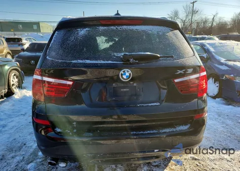 2015 BMW X3 xDrive28I из США, поврежденный, VIN 5UXWX9C52F0D59541